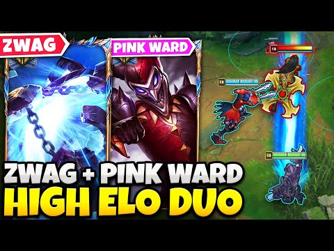 WHEN ZWAG FINDS PINK WARD SHACO IN HIGH ELO! (THE BEST DUO EVER)