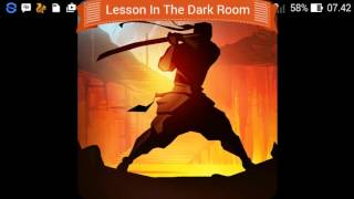 Shadow Fight 2=Lesson In The Dark Room"
