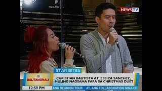 BT: Christian Bautista at Jessica Sanchez, muling nagsama para sa Christmas duet