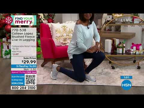 Colleen Lopez Brushed Fleece LiveIn Legging