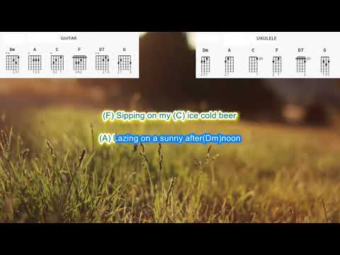 Sunny Afternoon by The Kinks play along with scrolling guitar chords and lyrics