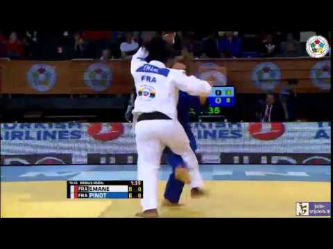 Judo 2014 Grand Prix Samsun: Emane (FRA) - Pinot (FRA) [-70kg] bronze