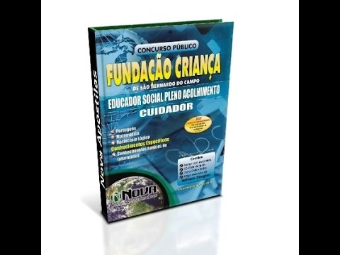 Apostila Concurso Fundação Criança de São Bernardo 2015 - Cuidador