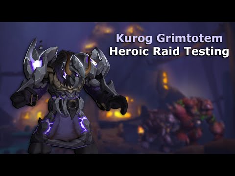 Heroic Kurog Grimtotem Raid Testing - Balance Druid POV - Vault Of The Incarnates