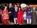 Sara Ali Khan IGNORES Dad Saif Ali Khan Infront Of Mom Amrita Singh @ Anil Kapoor Diwali Party 2019