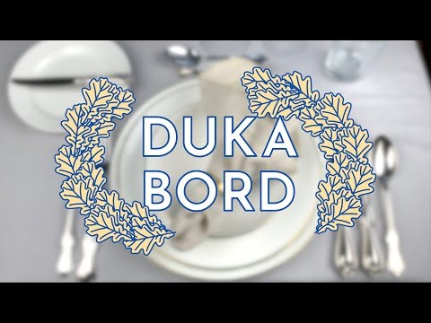 Duka bord: Bordsdukning för högtider och finare tillställningar