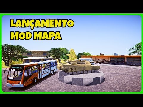 ????Proton Bus Simulator | Novo Mod Mapa Experimental BRT | Gameplay  PBS | Mods | PBSU