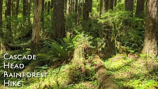 Video review of the Cascade Head Rainforest Hike with footage of it's features and terrain