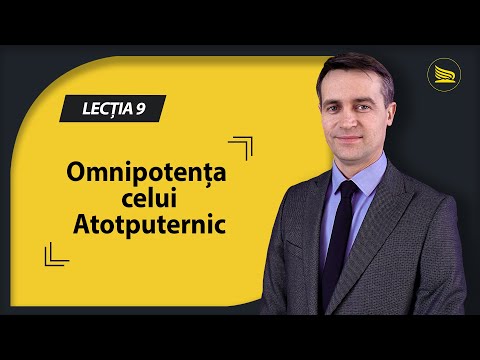 Lecția 9. Omnipotența celui Atotputernic
