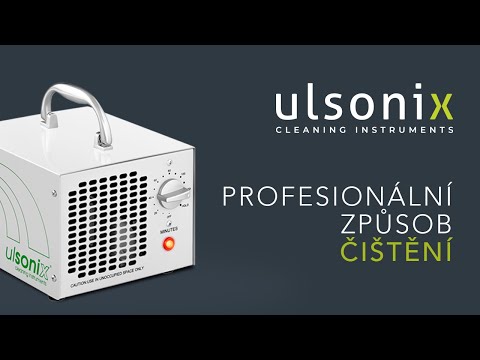 video - Ozonový generátor - 7 000 mg/h - 98 wattů