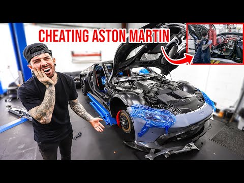 REBUILDING A WRECKED 2019 ASTON MARTIN VANTAGE | PT4