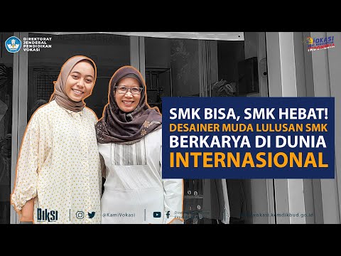 Risa Maharani, Lulusan SMK yang Berkarya di Dunia Internasional | InVokasi
