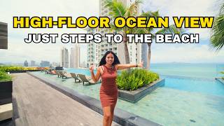 High-Floor Ocean View Luxury! ✨ Inside The Riviera Wongamat Beach (30th Floor)