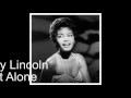 Abbey Lincoln - Left Alone