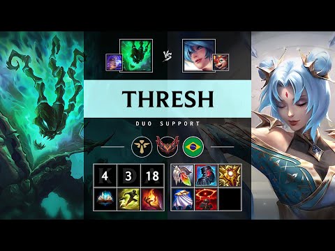 Thresh Support vs Sona - BR Grandmaster Patch 25.18
