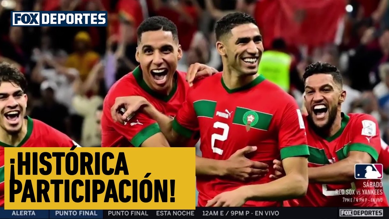 🔥😳 ¡HISTÓRICA PARTICIPACIÓN! | Marruecos y Hakimi llegaron hasta las semifinales