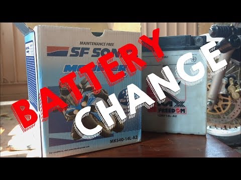 SF Sonic Bike Batteries Change in Bike