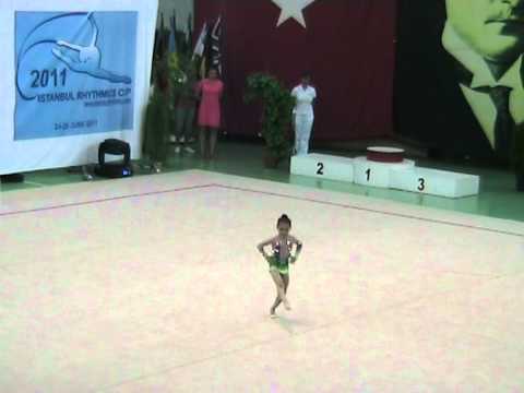 selin bayraktaroğlu BJK 2011 3. İstanbul Rhythmics Cup 1.si