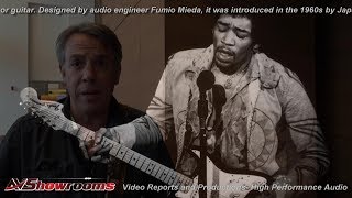 Video thumbnail for Listen to Jimi Hendrix's actual Uni Vibe, The Jimi Hendrix sound, 1952 Les Paul, Strad, Schroeder Am by AVshowreports