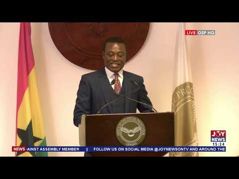 The person of interest is not necessarily a suspect - Special Prosecutor, Kissi Agyebeng.