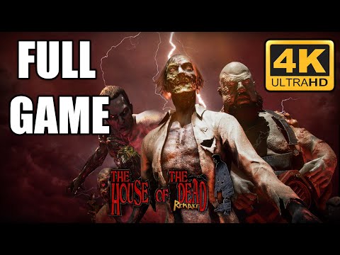 The House Of The Dead Remake Full Game Walkthrough [PC 4K 60FPS ] - No Commentary