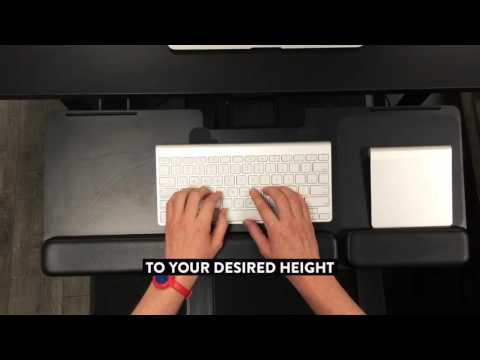 MultiTable® Articulating Keyboard & Mouse Tray HD
