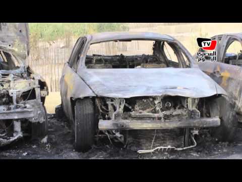 تفحم ٦ سيارات بحريق «كورنيش المعادي» 