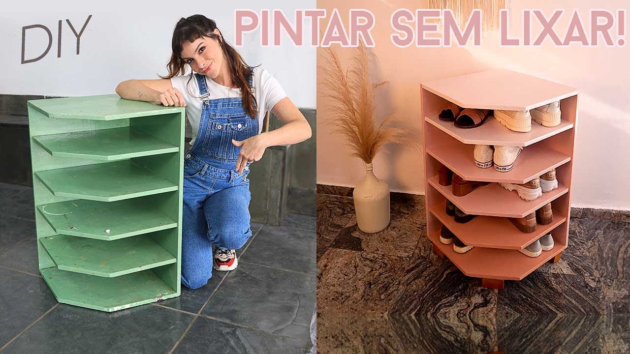 DIY Como Pintar Móvel sem LIXAR!