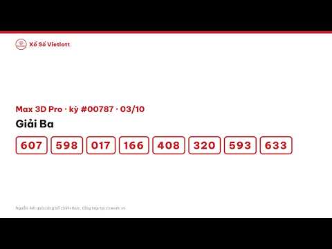Cập nhật Mega 6/45 tối nay Vietlott | Cập nhật theo thời gian thực