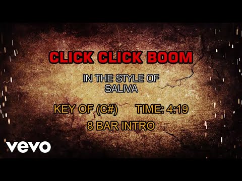 Saliva - Click Click Boom (Karaoke)