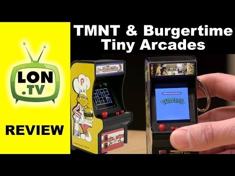 Teenage Mutant Ninja Turtles, BurgerTime and Pole Position Tiny Arcade Review