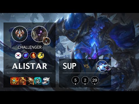 Alistar Support vs Xerath - KR Challenger Patch 11.11
