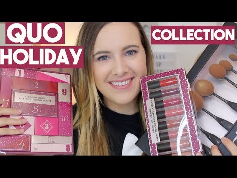 QUO Holiday Collection 2017 Review, Swatches + Demo | makingupashlee