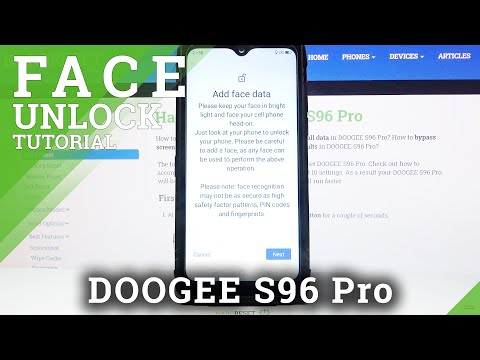 How to Set Up Face Unlock in DOOGEE S96 Pro – Face Recognition