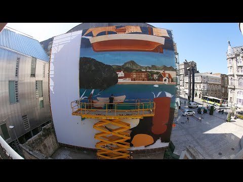 Luis Olaso se hace un Lugrís en Vigo