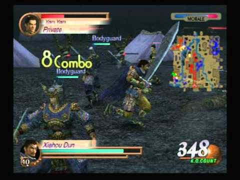 [Old] Dynasty Warriors 3 Xiahou Dun Battle at Wu Zhang Plains