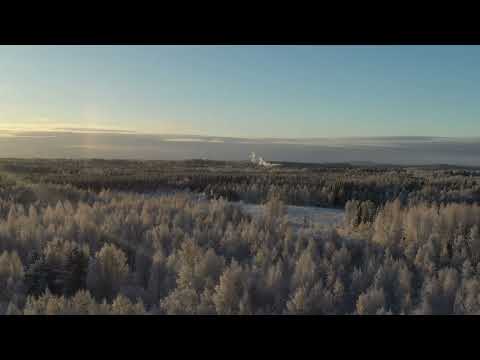 Winter in Joensuu, Finland -17°C. 5 Jan 2025