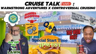 Cruise Talk Live Q & A