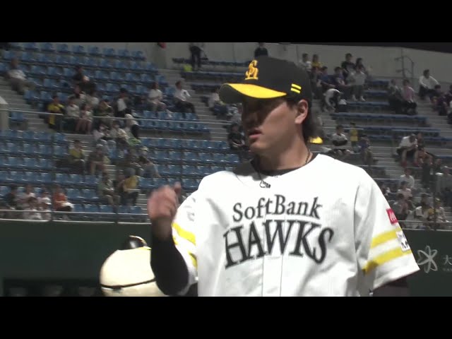 【ファーム】好リリーフ!! ホークス・上茶谷大河 火消し後もきっちり3者凡退に抑える!! 2025年6月6日 福岡ソフトバンクホークス 対 阪神タイガース