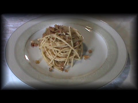 Spaghetti con la mollicata