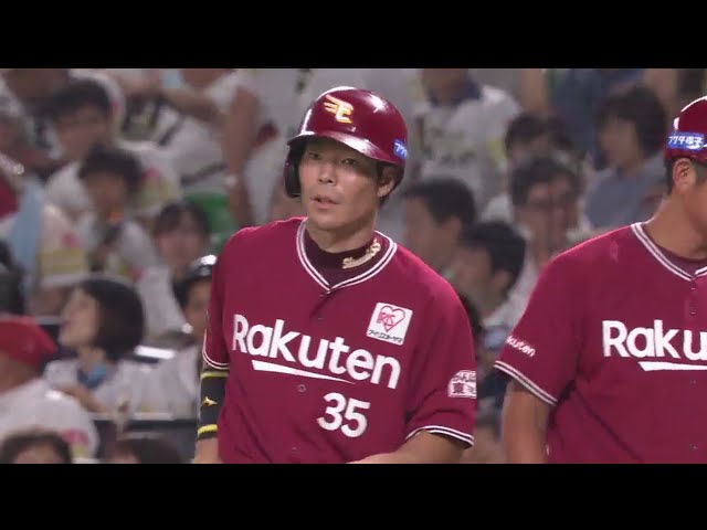 【4回表】イーグルス・島内 2打席連続のタイムリーヒット!! 2018/7/28 H-E