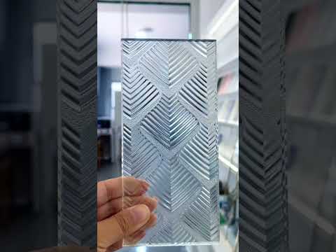Kính đúc hoa văn – Thanh Tùng Glass