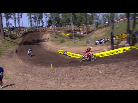 Ironman 250 Moto 1: Sexton goes down (replay)