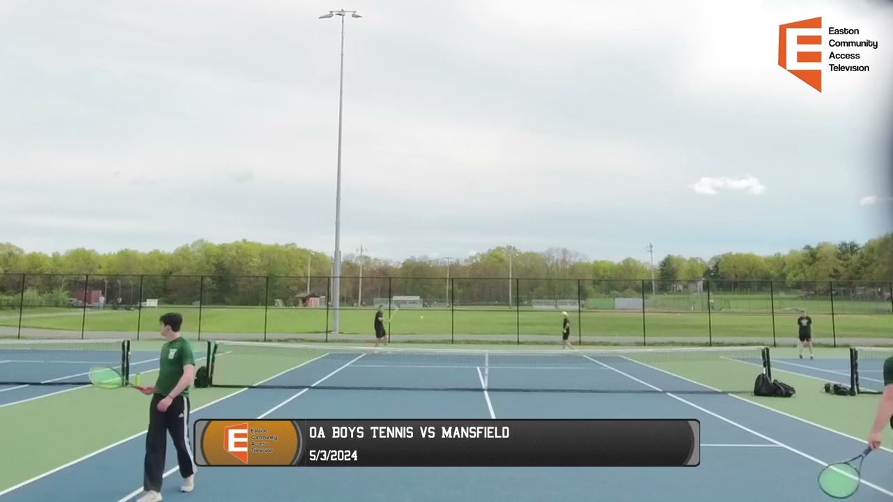 OA Boys Tennis vs Mansfield 5/10/24