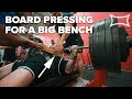 CHEATING WITH PURPOSE? Utilizing Board Presses For A Bigger Bench | Super Training Gym