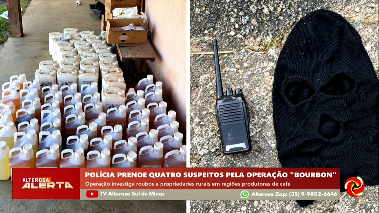 Polícia Civil prende quadrilha suspeita de roubos milionários em fazendas de Minas e São Paulo