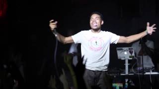 Chance The Rapper - Pusha Man live. Toronto. July 22, 2013.