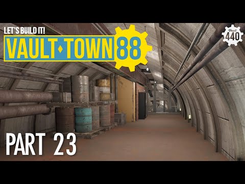 LETS BUILD IT! - Vault Town 88 - part 23 - (Fallout 4/PS4/MODS)