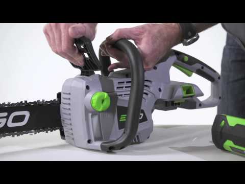How to Lubricate the Chain on the EGO Power+ Chain Saw