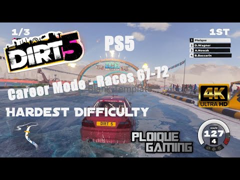 Dirt 5 PS5 Hardest Difficulty - Races 67 to 72
